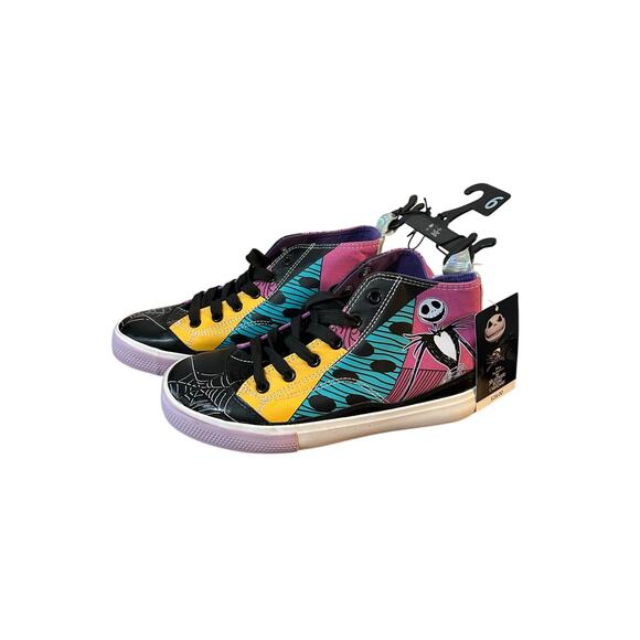 The Nightmare Before Christmas High Top Sneakers Women’s Size 6 - Picture 1 of 7